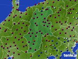 長野県のアメダス実況(日照時間)(2024年05月25日)