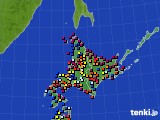 北海道地方のアメダス実況(日照時間)(2024年05月26日)