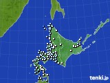 北海道地方のアメダス実況(降水量)(2024年05月27日)