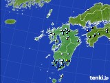 2024年05月27日の九州地方のアメダス(降水量)