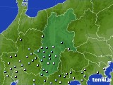 長野県のアメダス実況(降水量)(2024年05月27日)