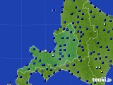 2024年05月27日の道央のアメダス(日照時間)