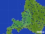 2024年05月27日の道央のアメダス(日照時間)