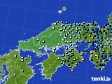 2024年05月28日の中国地方のアメダス(降水量)