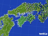 2024年05月28日の四国地方のアメダス(降水量)