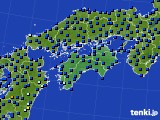 2024年05月28日の四国地方のアメダス(日照時間)