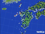 2024年05月28日の九州地方のアメダス(日照時間)