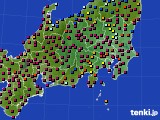 2024年05月29日の関東・甲信地方のアメダス(日照時間)