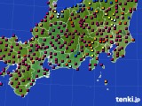 2024年05月29日の東海地方のアメダス(日照時間)