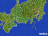 2024年05月29日の東海地方のアメダス(気温)