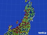 2024年05月30日の東北地方のアメダス(日照時間)