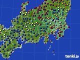 2024年05月30日の関東・甲信地方のアメダス(日照時間)