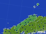 2024年05月30日の島根県のアメダス(日照時間)