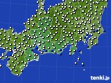 東海地方のアメダス実況(風向・風速)(2024年05月31日)