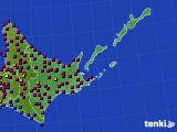 2024年06月01日の道東のアメダス(日照時間)