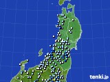 東北地方のアメダス実況(降水量)(2024年06月02日)