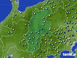 長野県のアメダス実況(降水量)(2024年06月02日)