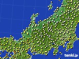 北陸地方のアメダス実況(気温)(2024年06月02日)