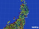 東北地方のアメダス実況(日照時間)(2024年06月04日)