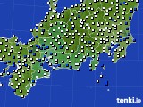 東海地方のアメダス実況(風向・風速)(2024年06月04日)