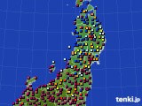 東北地方のアメダス実況(日照時間)(2024年06月05日)