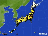 アメダス実況(気温)(2024年06月06日)