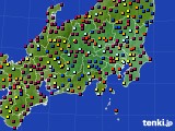 関東・甲信地方のアメダス実況(日照時間)(2024年06月07日)