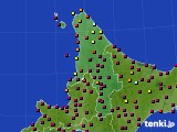 道北のアメダス実況(日照時間)(2024年06月07日)