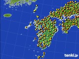 九州地方のアメダス実況(気温)(2024年06月07日)