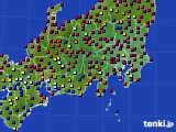 関東・甲信地方のアメダス実況(日照時間)(2024年06月08日)