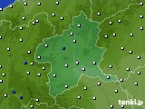 群馬県のアメダス実況(風向・風速)(2024年06月08日)