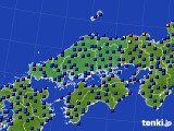 2024年06月09日の中国地方のアメダス(日照時間)