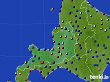 道央のアメダス実況(日照時間)(2024年06月10日)