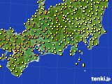 東海地方のアメダス実況(気温)(2024年06月10日)