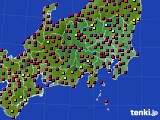 関東・甲信地方のアメダス実況(日照時間)(2024年06月11日)