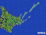 2024年06月11日の道東のアメダス(日照時間)