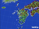2024年06月12日の九州地方のアメダス(日照時間)
