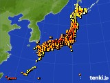 アメダス実況(気温)(2024年06月12日)