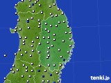 岩手県のアメダス実況(風向・風速)(2024年06月12日)