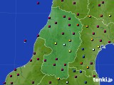 2024年06月13日の山形県のアメダス(日照時間)