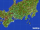 東海地方のアメダス実況(気温)(2024年06月13日)