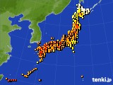 アメダス実況(気温)(2024年06月13日)