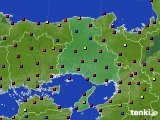 兵庫県のアメダス実況(日照時間)(2024年06月14日)