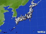 2024年06月15日のアメダス(風向・風速)
