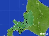 道央のアメダス実況(降水量)(2024年06月16日)