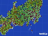 関東・甲信地方のアメダス実況(日照時間)(2024年06月16日)