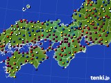 近畿地方のアメダス実況(日照時間)(2024年06月16日)