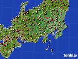 2024年06月16日の関東・甲信地方のアメダス(気温)