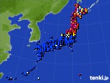 2024年06月17日のアメダス(日照時間)