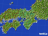 2024年06月18日の近畿地方のアメダス(気温)